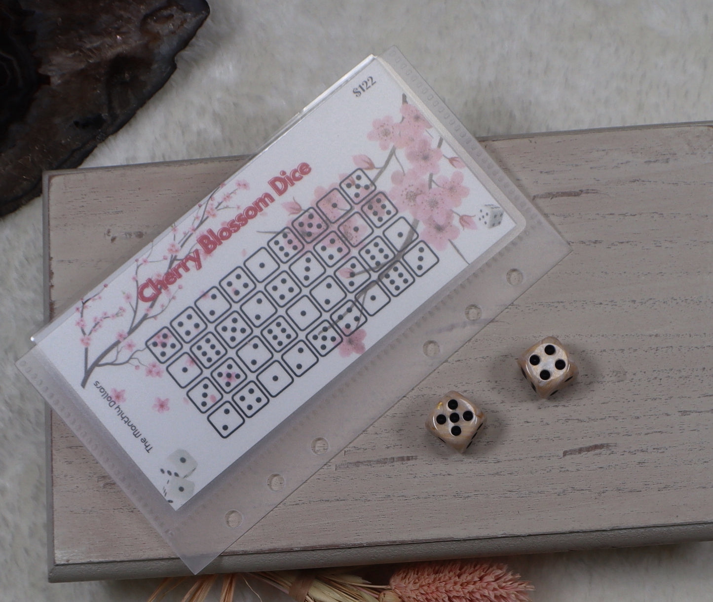 Cherry Blossom Dice $122